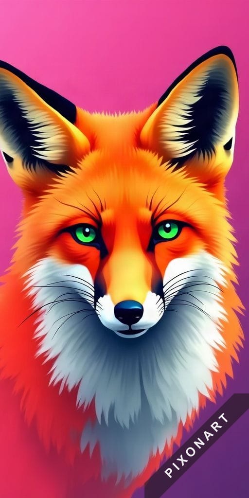Tableau Pop Art unique, créé par IA sur Pixonart
