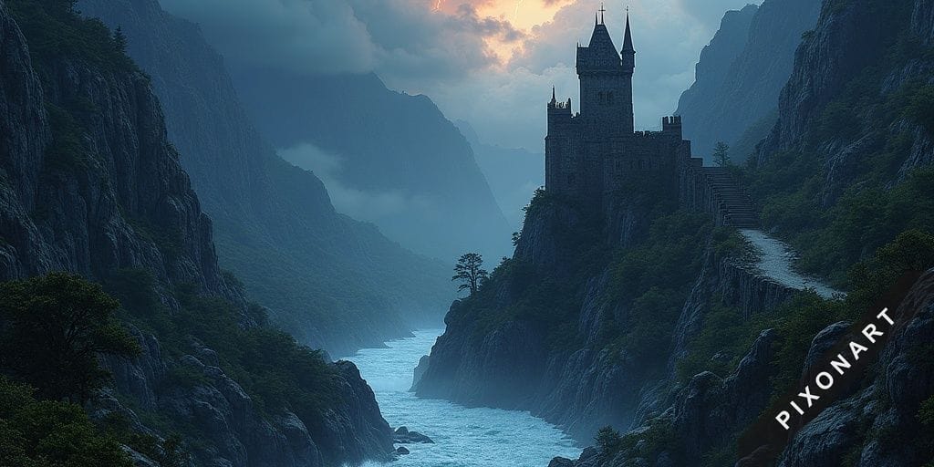 Tableau Photo-réaliste unique, créé par IA sur Pixonart