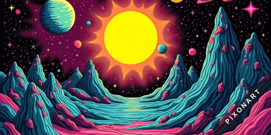 Tableau Pop Art unique, créé par IA sur Pixonart