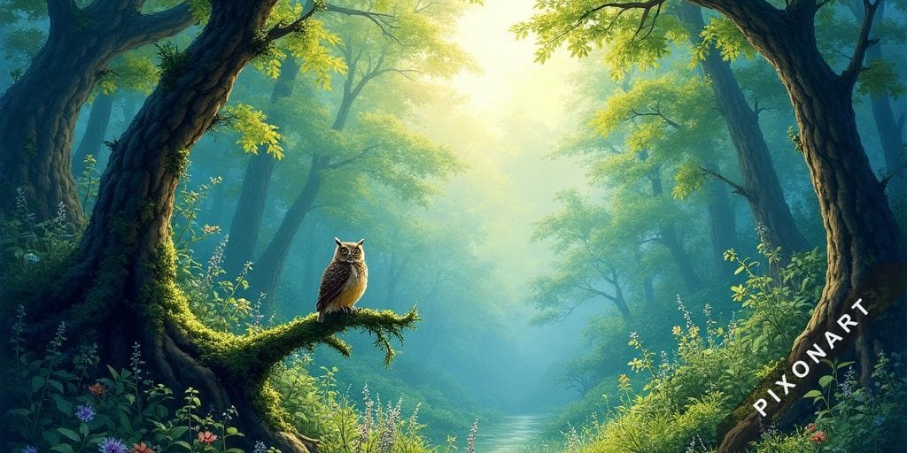 Tableau Peinture à l'huile unique, créé par IA sur Pixonart