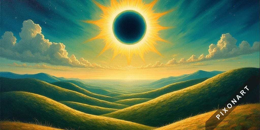 Tableau Peinture à l'huile unique, créé par IA sur Pixonart