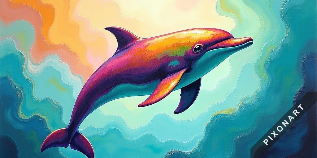Tableau Peinture à l'huile unique, créé par IA sur Pixonart