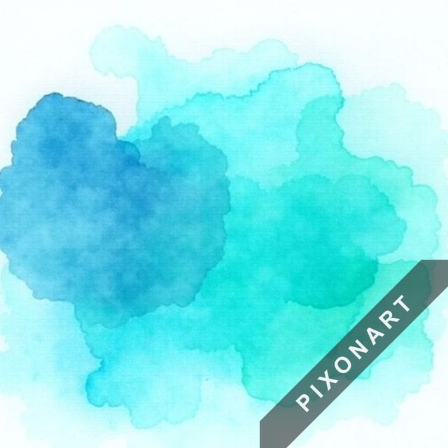 Tableau Aquarelle unique, créé par IA sur Pixonart